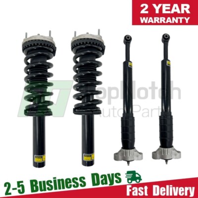 Front & Rear Shock Absorbers Struts Assys For Maserati Ghibli S Q4 AWD 3.0L 14-