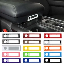 Center Console Control Armrest Box Switch Pin Cover Trim For Ford F150 2021 22+