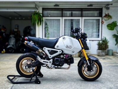 ZoOM Exhaust Honda MSX GROM 125 2022-2026 Full System High Mount Black 2SLZ JC92