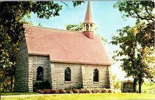 Assumption Chapel, Cold Spring MN Vintage Postcard H55
