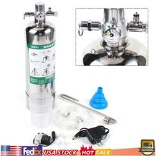 2L Aquarium Plants Cylinder CO2 Generator System Kit Carbon Dioxide Reactor