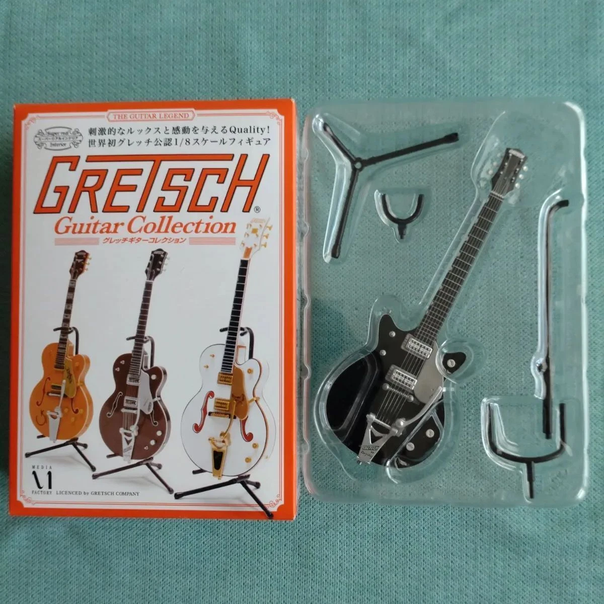 GRETSCH Guitar Collection G6128T-1962 Duo Jet 1/8 Official Figure 