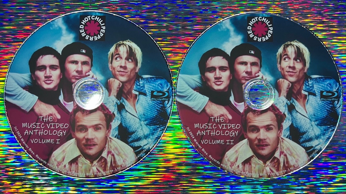 洋楽 Red Hot Chili Peppers CD Blu-ray Disc RED HOT CHILI PEPPERS Music Video Anthology 2 Blu-ray Set