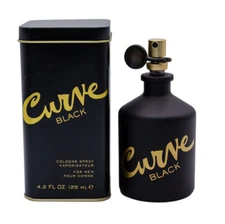 CURVE BLACK * Liz Claiborne Cologne * 4.2 * BRAND NEW IN CAN