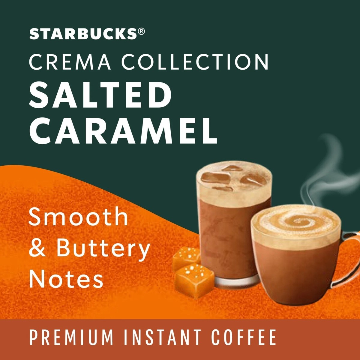 Starbucks CremaCollectionPremium Instant Salted Caramel Flavored
