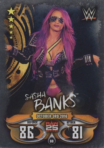 Tarjetas Topps WWE Slam Attax LIVE 2018 BASE SUPERSTAR #33 a #197 - Imagen 37 de 166