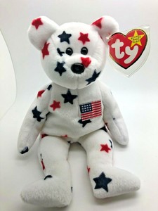 glory the bear beanie baby