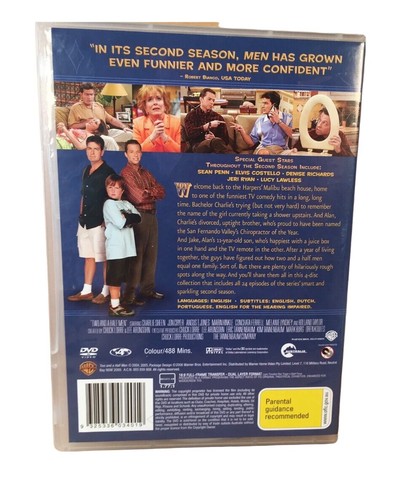 TWO & A HALF MEN Complete Second Season Charlie Sheen DVD Set (Reg 4) 4 Discs - Picture 7 of 12