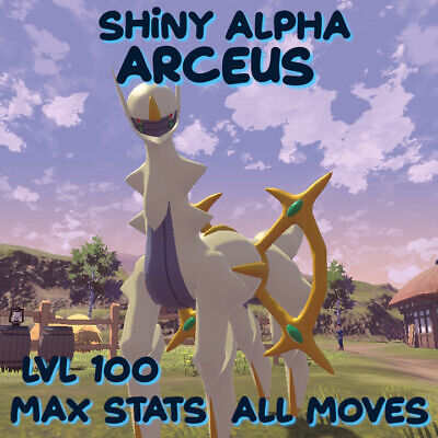 POKEMON Legends Arceus✨SHINY✨Alpha Unown Any Letter w/ MAX Stats