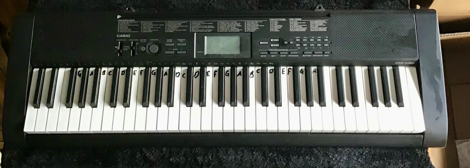 CASIO CTK1150 electronic keyboard 61 keys eBay
