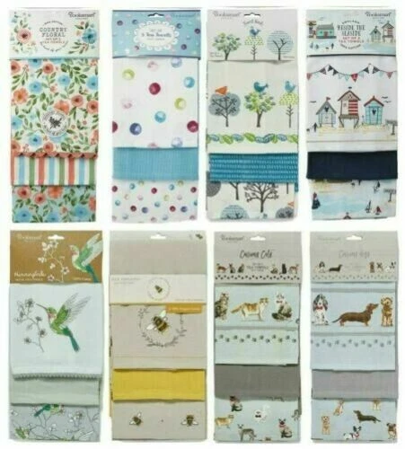 Artículos de cocina, comedor y bar de color plata de 100% algodón