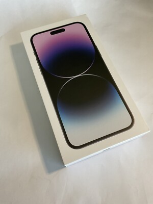 iPhone 14 Purple 128GB(箱付•おまけ付) Apple iPhone 14 Pro Max 128GB Deep Purple BOX ONLY Xmas Gag