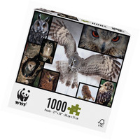 Wwf Owls 1000 Piece Puzzle Wwf Owls 1000 Piece Puzzle