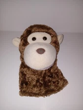 Aurora 10" Monkey Hand Puppet Plush Chimp Movable Mouth Tongue