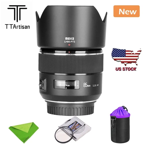 Meike 85mm F1.8 Full Frame AF STM Lens for Sony E Mount Cameras A9 A7III A7II A7