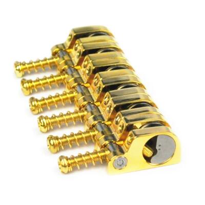 Babicz FCHTS Original Series T-Swivel Guitar Saddle Set, Gold