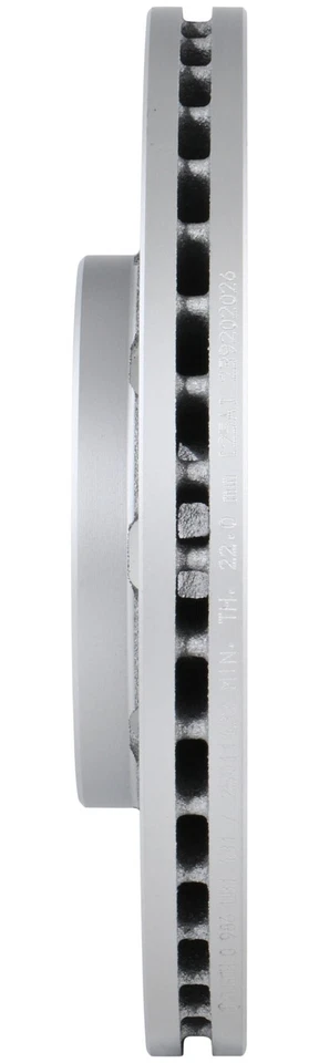 Rotor de freno de disco delantero para Pontiac Wave Bosch QuietCast 2005-2008 2006 2007 Foto 4 de 4