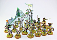 GW "Kampf um Osgiliath" Figuren mit Geländeteile gebaut & bemalt Lotr