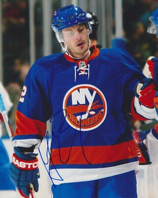 MARK STREIT SIGNED NEW YORK ISLANDERS 8X10 PHOTO 2 | eBay