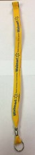 Official Walmart Associate Yellow Lanyard Save Money/ Live Better BRAND NEW
