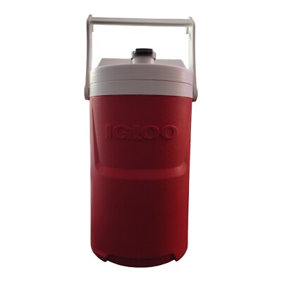 Igloo Elite Vintage 1/2 Gallon Water Jug Insulated Cooler Thermos With Hooks