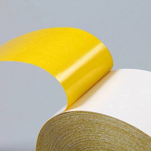 50m Yellow Oily Double-Sided Tape Rolls Strong Sticky Tape Diy Craft Adhesive - Picture 5 of 6