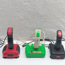 Vintage Joystick Controller Lot, 3 Commodore 64, ATARI Untested