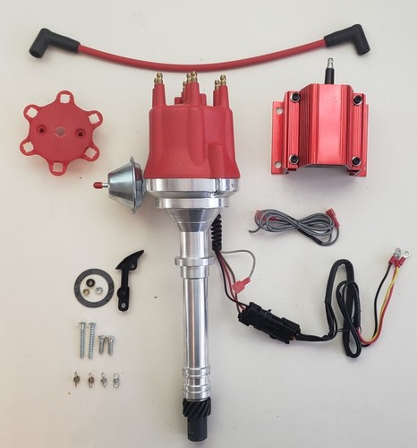 Proform HEI Distributor, Street/Strip, Built-In Coil, Red Cap, For - Foto 10