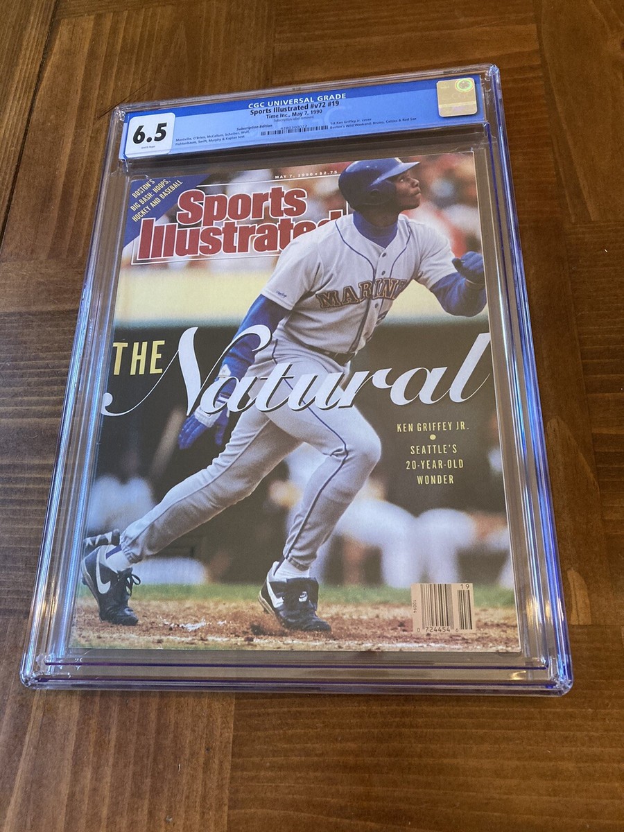 Ken Griffey Jr. Sports Illustrated CGC 6.5 White Pages (“The