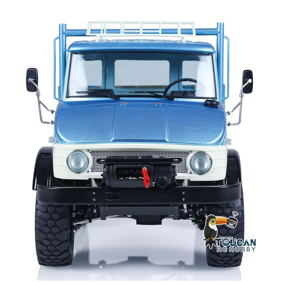 LESU 1/10 4X4 RAVE-UM406 RC Off-road Vehicle Crawler Truck Car w/ Sound Winch - Image 2 of 4
