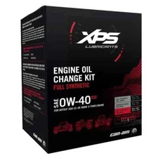 XPS Oil Change Kit Rotax 500cc+ V-Twin 0W-40 Full Synthetic 4T PN - 9779259