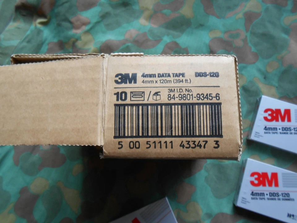 3M 4mm Data Tape DDS-120 10 pack new  - Image 4 of 4