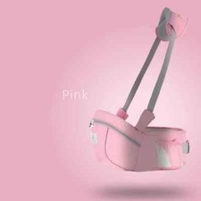 Pink 3 Ergonomic Baby Carrier Portable Infant Kid Hip Seat Waist Stool Sling