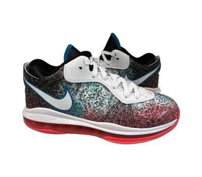 Nike LeBron 8 V2 Low Miami Nights White Solar Red DJ4438-100 Men's Size 10  | eBay