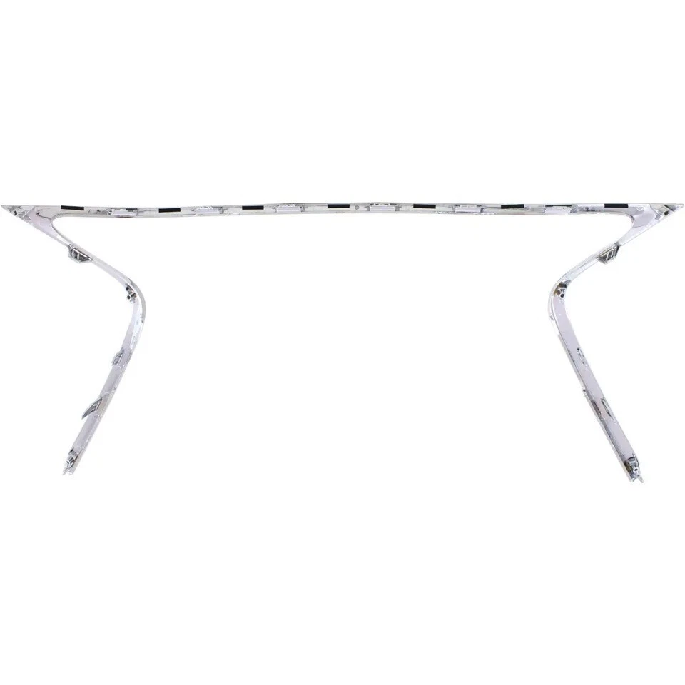 Fits 2013-2015 Lexus ES300h / ES350 Front Grille Chrome Molding Trim LX1210108 - Image 3 of 4