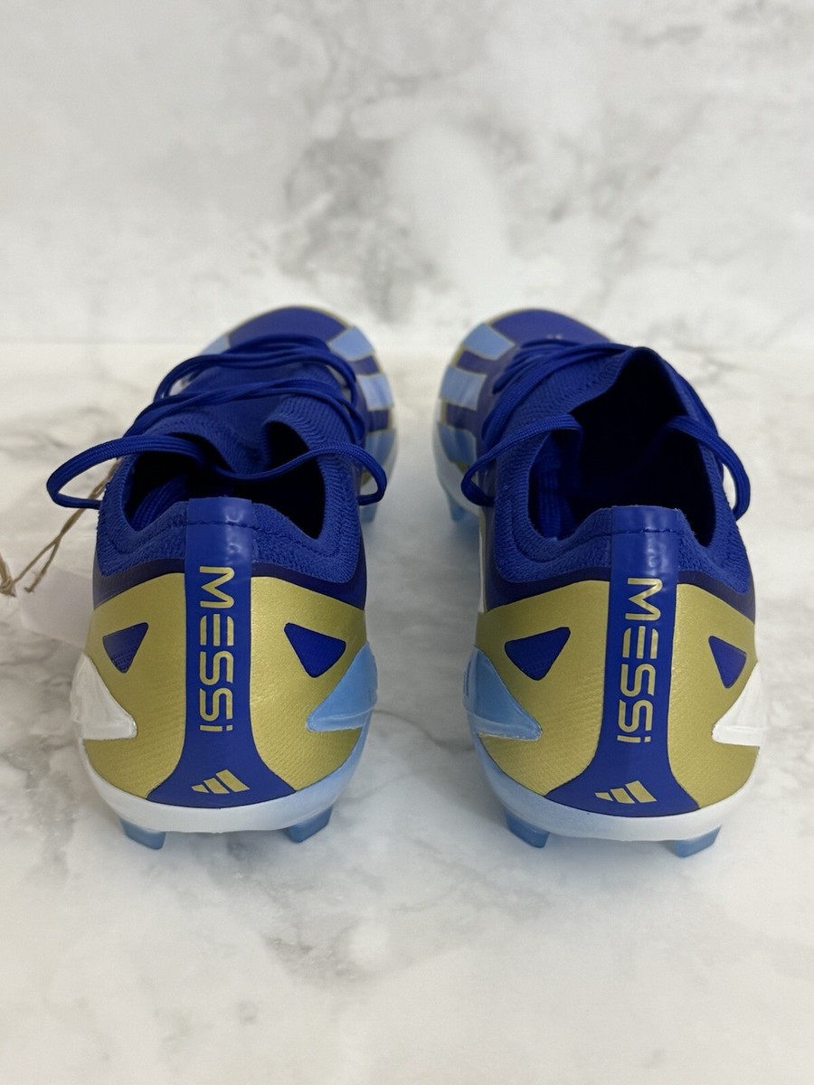 Adidas X Crazyfast Messi Elite FG Soccer Cleats Blue ID0710  display picture 3