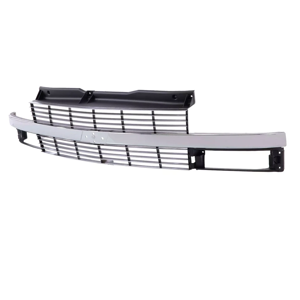 For 1995-2005 Chevy Astro Silver Grille w/Chrome Center Bar+Composite Headlight Foto 3 de 4