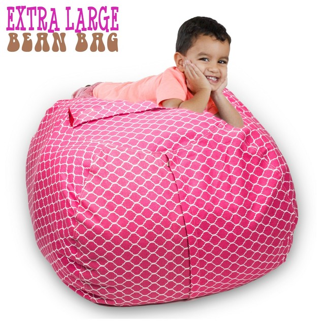 Stuffed Animal Storage Bean Bag Chair 38