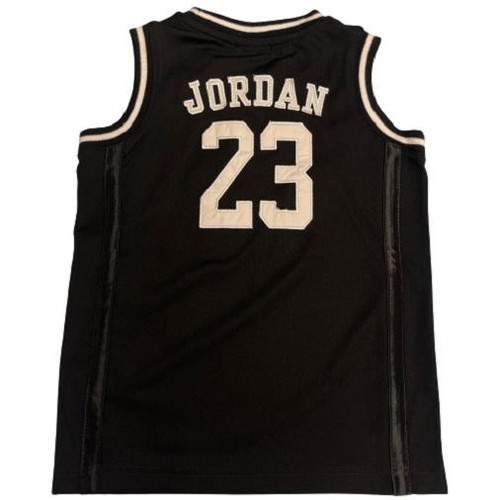 Nike Air Jordan Little Boys Youth Classic Mesh Jersey Shirt 6 Black White NWOT - Picture 3 of 10