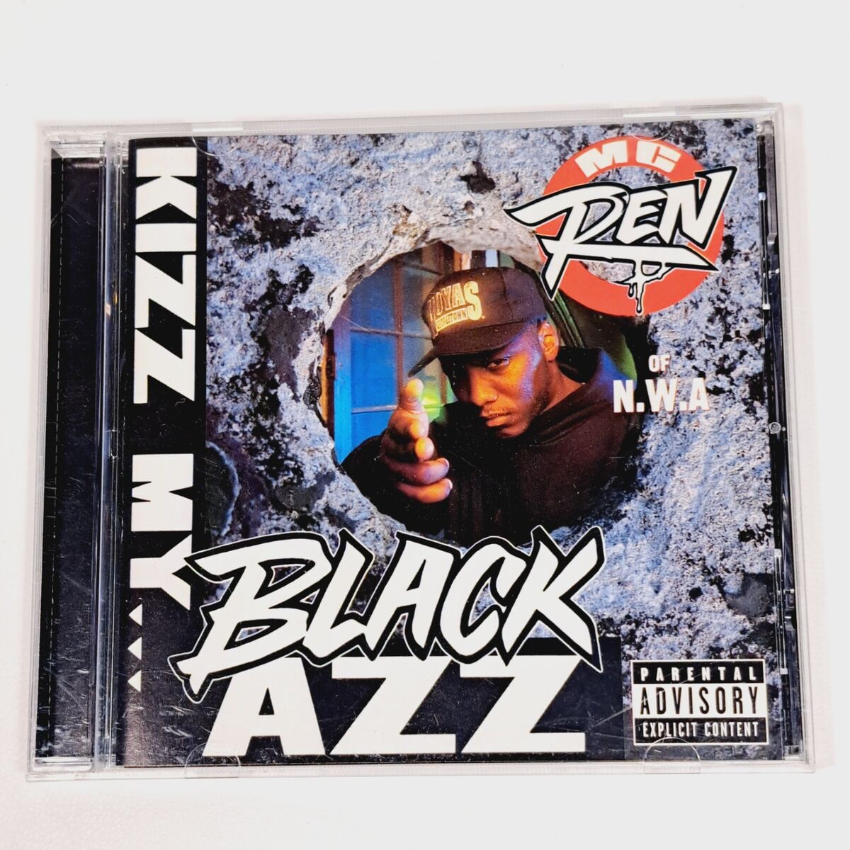 MC REN ~ Kizz My Black Azz ~ N.W.A. Reissued 2003 MC REN ~ Kizz My Black Azz ~ N.W.A. Reissued 2003