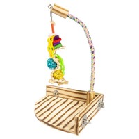 Duvo+ Vogelspielplatz Lili 25X25X38 Cm - Interaktives Spielzeug FüR VöGel
