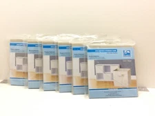 Sorbus Foldable Storage Cube Basket Bin with Side Handle 6 Pack Beige