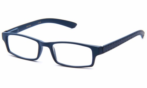 Lente Transparente Moda Spring Temple Brazo Gafas con Marco Táctil de Goma - Imagen 2 de 4