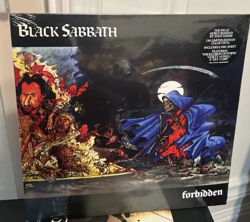 Black Sabbath – Forbidden (2024 Tony Iommi Remix) - Clear LP Vinyl Record sealed