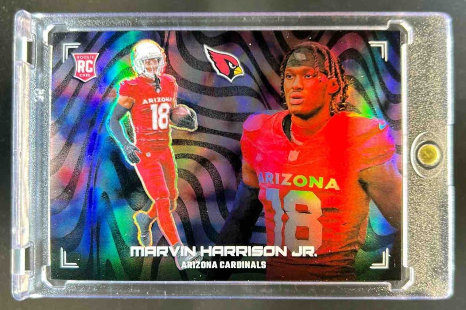 2024 Prizm Marvin Harrison Jr. Profiles RC Rookie #2 Cardinals