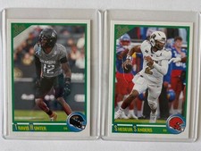 2025 Shedeur Sanders and Travis Hunter Panini Score Rookie Cards