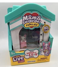 Little Live Pets Dog House FRENCHIE FAMILY Play set Mama Surprise Families NIB