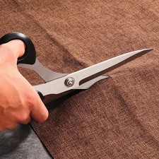 8 Inch Professional Tailor Scissors Heavy Duty Fabric Shears Sewing Craft Black