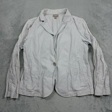 J Jill Blazer Womens Small Gray Stretch Prepp...