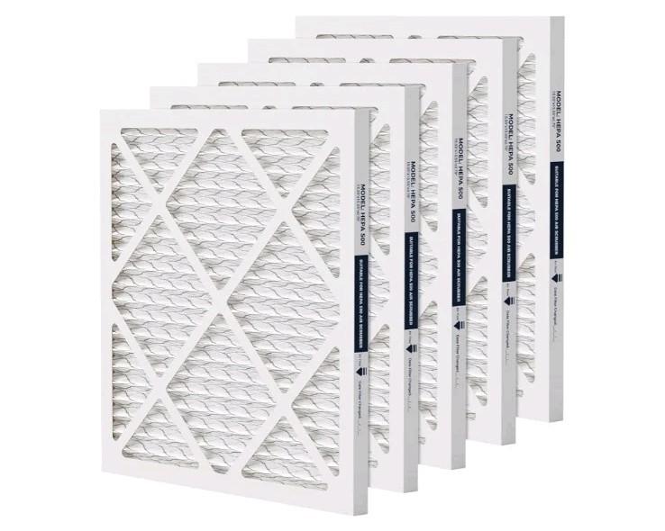 Filtro depurador de aire 5 HEPA 500 compatible con Mounto AF500 Drieaz HEPA 500 16×16×1